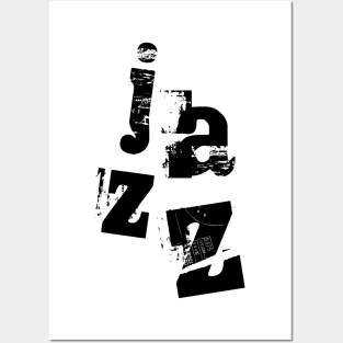 jazz bold logo Posters and Art